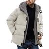Generico Piumino Da Uomo Con Zip Taglie Forti Invernale Giacca Con Cappuccio Comodi Maniche Lunghe Cappotto Antivento Casual Giaccas Sportivo Elegante Giubbino Fitness Moda Giubbotto Calda Parka Da Uomos