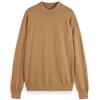 Scotch & Soda Dropped Shoulder Pullover Mock Neck, Maglione, Uomo, Light Camel, M