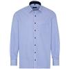 ETERNA Uomo fine Stripe Twill Shirt Comfort Fit 1/1 Blue 45_H_1/1