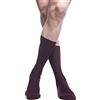 PETTI Artigiani Italiani - Calzini, Calze Uomo, Calzino Uomo, Calze Lunghe e Corte Uomo, 6 Paia Calze Uomo Filo di Scozia, 100% Made in Italy, Costina Corto Bordeaux 42-44
