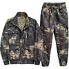 UCHAG Tuta mimetica, Tuta uniforme tattico Bdu da uomo, tuta mimetica per saldatura elettrica, cappotto e pantaloni della camicia militare.