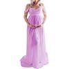 Wamvp Donna Vestiti Premaman Estate Abiti Eleganti Incinte Abito in Pizzo Fotografia Puntelli Fancy Servizio Fotografico per Beach Gonne Fotografiche