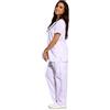 Peter's abiti da lavoro Divisa sanitaria,infermiere,ospedaliera,da lavoro unisex,completa,collo a V,infermiere,OSS, estetista