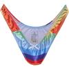 Landofgenie Perizoma Tucking Gaff Mutandine per Crossdresser Nascondere Gaff Panty Modellante Mutandine Intimo Stampato Mutande per Crossdresser Transgender Multicolore L