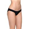 Hanky Panky Brazilian Bikini - Mutande Donna in Pizzo Elasticizzate, Brasiliana Donna Comoda e Colorata a Vita Bassa - Slip Donna Cotone e Nylon, Lingerie per Completo Intimo Donna, 1 Pezzo