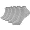 YMWALK Calzini da donna, Calzini casual in cotone confortevole Calzini bassi alla caviglia Fodera traspirante Calzini corti per correre Walking Fitness Sport all'aria aperta(5 paia)