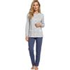SNELLY Pigiama Donna Primavera Estate 100% Cotone Pigiami 2 Pezzi con Bottoni Aperto o Chiuso Fantasia a Scelta Taglia 44 46 48 50 52 54 56 58 60 (Taglie Forti)