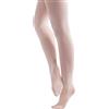 Silky Dance Collant da danza con piede in tessuto 70 denari ad alte prestazioni, collant per balletto a piede intero, per ragazze e donne, in rosa e marrone chiaro, rosa, 3XL-4XL Plus