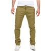 Yazubi Pantaloni Chino Uomo Dustin - Pantaloni Chino da Uomo By YZB Jeans - Chinojeans in Cotone, Verde (Dusky Green 4R170517), W30/L30