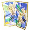 Prettystern Donna 65cm estate Foulard Di Seta Bandana Fazzoletto Da Collo Colorato Olio Pittura Arte Stampa