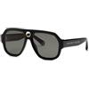 PHILIPP PLEIN SUNGLASSES MAT: Cellulose acetate_C: SHINY BLACK D: 150x16 / Male