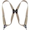 VCSZYAFX Bretelle elastiche regolabili for pantaloni con clip laterale, larghe 3,5 cm, resistenti e alte Adatto per camicie e abiti(Color 5)