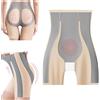 COALHO High Waisted Tummy Control Pants, Fiber Restoration Shaper, Seamless High Waisted Tummy Control Body Shaper (Skin Color + Skin Color,M)