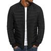 AOKODA Cotone Giacca Uomo Tinta Unita Colletto Stand-Up Calda Giacca Uomo Regular Fit Rhombus Checked Casual Invernale Giacca Uomo Moda Maniche Lunghe Trapuntata Giacca Uomo
