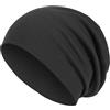 style3 Berretto Slouch Beanie in Jersey Traspirante, Fino e Leggero One Size