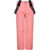 CMP Clima Protect - Pantaloni da sci per bambini, con bretelle rimovibili, colore: rosa