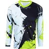 Weimostar, maglia da ciclismo per bambini, a maniche lunghe, per mountain bike, motocross, per ragazzi, top da downhill, abbigliamento, 12 anni