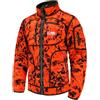 Full mundur Rondane Giacca da Caccia Reversibile Orange Camo | Camo Arancione Antivento Impermeabile Pile Silenzioso Tasche Multiple Ideale per Attività Outdoor come la Caccia