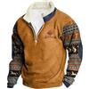 Generic Maglioni Uomo Montagna Felpe con Cappotti Lunghi da Uomo Felpa Gialla Uomo Senza Cappuccio Felpe Grosse Uomo Felpe Chiuse con Cappuccio Maglione con Orso Uomo Giacche Invernali Uomo Piu Calde