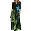 Kobilee Vestiti Donna Curvy Casual Abito Cerimonia Caldo Autunno Abiti Invernale Lungo Vestiti Sexy Manica Lunga Vestito Vintage Taglie Forti