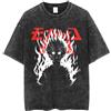 Anjinguang Mob Psycho 100 T Shirt Anime Manga Tshirt Mob Reigen Arataka Lavato Vintage Cosplay Camicia Estate Casual Manica Corta Tee Top Uomo Donna, Tipo 6., XL