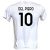 Generico Maglia Calcio del Piero 10 bianconera Stagione 2025/2026 Replica Autorizzata Taglie da Bambino e Adulto (IT, Testo, M, Bianco)