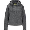 JJXX Jxevi-Felpa con Cappuccio Knit SN Maglione Lavorato a Maglia, Grigio Scuro mélange, M Donna