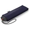 Knirps Ombrello IS.050 con custodia per ombrello abbinata, piccolo ombrello per viaggi, apertura manuale, ombrello tascabile, ombrello resistente alle tempeste e leggero, mini ombrello, Blu navy, S