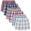 Lower East LE150, Boxer Americani Uomo, Multicolore (A Quadri), 3XL