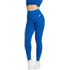 FGM04 Donna - Leggings Gym Fashion, XS-S/M-L/XL, Vita Alta, 92% Poliammide 8% Estelan, Made in Italy, con Tecnologia F.I.R. (IT, Testo, XS, S, Regular, Regular, Blu Accidia)
