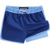 maamgic Costume da Bagno Bambino 2 in 1 Asciugatura Rapida con Slip Interno | morbido anti-sfregamento, stretch 4 vie, traspirante, 3 tasche drenanti, coulisse regolabile, fantasie vivaci e accattivanti
