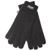 EEM Fashion EEM guanti da donna in maglia, morbida lana, fodera termica Thinsulate, nero L/XL
