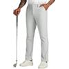 WILLIT Pantaloni da golf da uomo, elasticizzati, ad asciugatura rapida, da lavoro, casual, con 4 tasche, 30/32/34