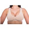 Gem, reggiseno Gemm in cotone lycra, senza ferretti, con chiusura anteriore Nude 100 B C D E