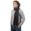 DALLE PIANE CASHMERE Sciarpa Ampia Uomo 100% Cashmere | Lunga 200 cm e larga 35, 140 g, doppio giro completo che chiude lo scollo del cappotto, filo ritorto a due capi, tinta unita