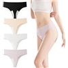 SYT-MD Perizoma invisibile Styledchic, biancheria intima senza cuciture Ambarwear for tutti i tipi di corpo, senza zoccolo di cammello, comfort traspirante for tutto il giorno
