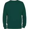 80 STREET Felpa Unisex Girocollo Uomo Donna Basic Top qualità e vestibilità 100% Made in Italy (as6, Alpha, m, Regular, Regular, Verde, M)