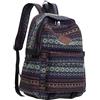 Tmboryuu Stile etnico Zaino Alla Moda Studente Zaini Libri Borse Per La Scuola E Viaggi Offrendo Comfort E Praticità Zaino Grande Capacità, B