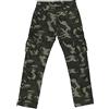 Fantasy Pantalone Lungo Mimetico Militare Uomo Tasche Caccia Cacciatore Cotone Leggero Estivo