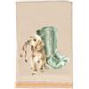 Wrendale Designs - Sciarpa invernale, Beige - Cane, Taglia unica