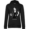 Blasfemus Felpa Cappuccio Donna Frida Kahlo Rock (Nero, XL)