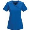Cherokee Casacca da donna Top Plus Size Revolution - Mock-Wrap Design con tasche - CKE2625A, Blu reale, L