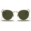 Ray-Ban Rb 3447, Occhiali da Sole Unisex-Adulto, Oro (Verde Classica, 53 mm
