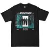 Linkin Park Maglietta Ufficiale da Zero Merch Teal Photo, Nero, L