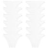 Toocool - Stock 12 Pezzi Slip Donna Mutandine Basic Elasticizzato Cotone Nuovo 170-12 [L/XL,Bianco]
