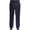 Saggio Bianchi Pantalone Invernale Classico Elegante MistoLana da 48 a 62 Set 1 o 2 Pezzi Drop4 Modello Comodo Formale Caldo con Pinces Made in Italy Uomo Profumatore Blu 56