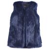 generisch Gilet in pelliccia sintetica da donna, caldo, con cappuccio, senza maniche, invernale, giacca in pelliccia sintetica, giacca in pelliccia sintetica con cappuccio, gilet in pelliccia sintetica, giacca