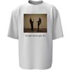Generico T-Shirt Marracash Elodie Io per lei, Lei per Me (IT, Testo, L, Regular, Regular, Bianca)