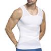 PHCOMRICH Gilet snellente da uomo, a forte compressione, snellente e traspirante, ad alta elasticità e traspirante
