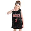 LOLANTA Vestito da Canotta Senza Maniche con Scollo a Barchetta Scintillante Hip Hop Dancewear